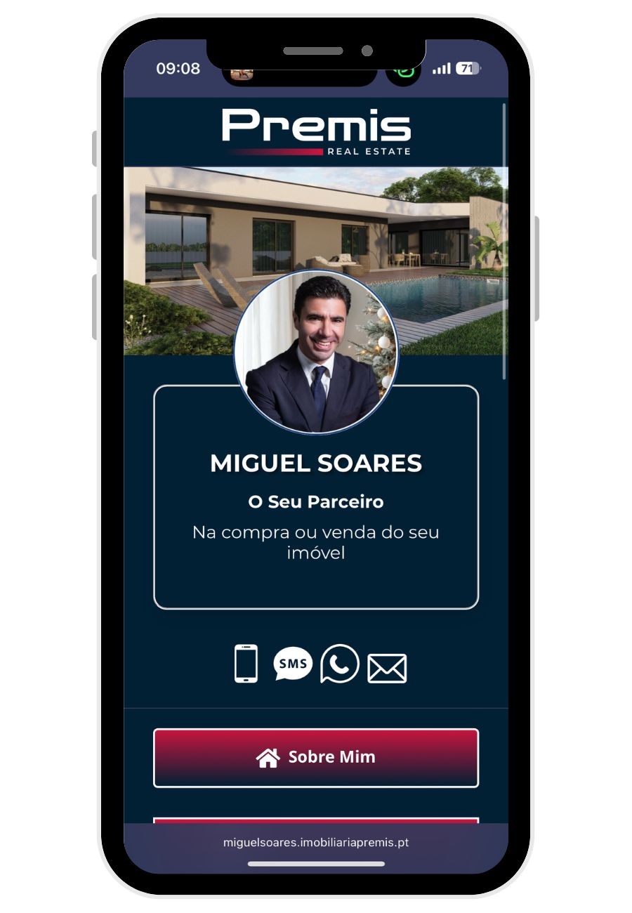 FindLeads - Cartão de Visita Digital