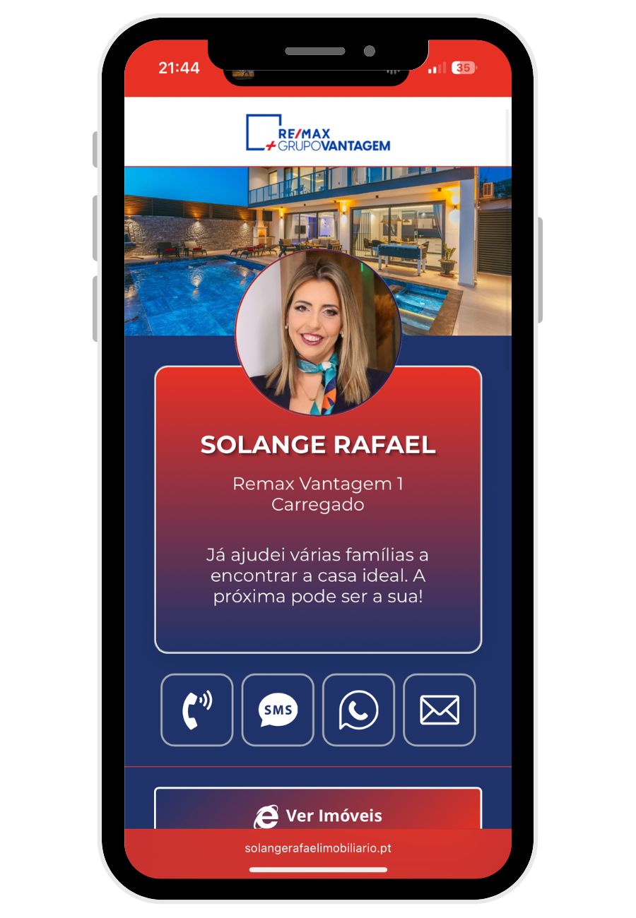 FindLeads - Cartão de Visita Digital